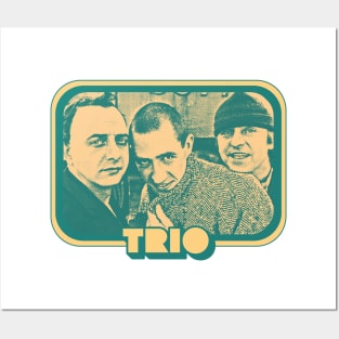 Trio - 80s Retro Record Fan Design Posters and Art